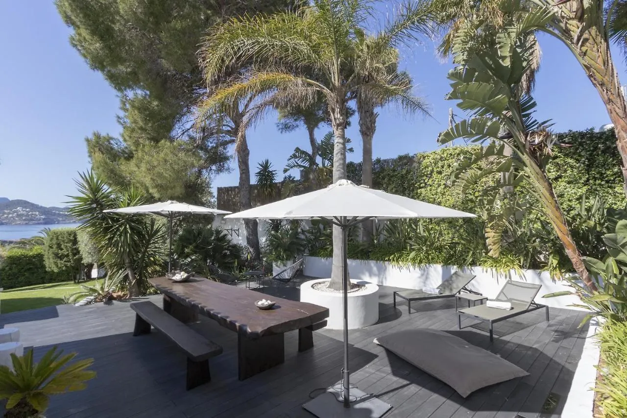 Magical Ibizan Villa Walking Distance To The Beach Es Vedra Style 6 Bedrooms Fabulous Sea Views San Jose Spanien
