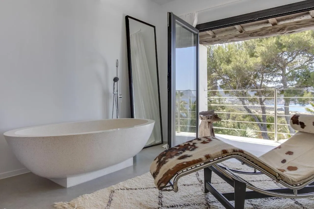 Magical Ibizan Villa Walking Distance To The Beach Es Vedra Style 6 Bedrooms Fabulous Sea Views San Jose  San José