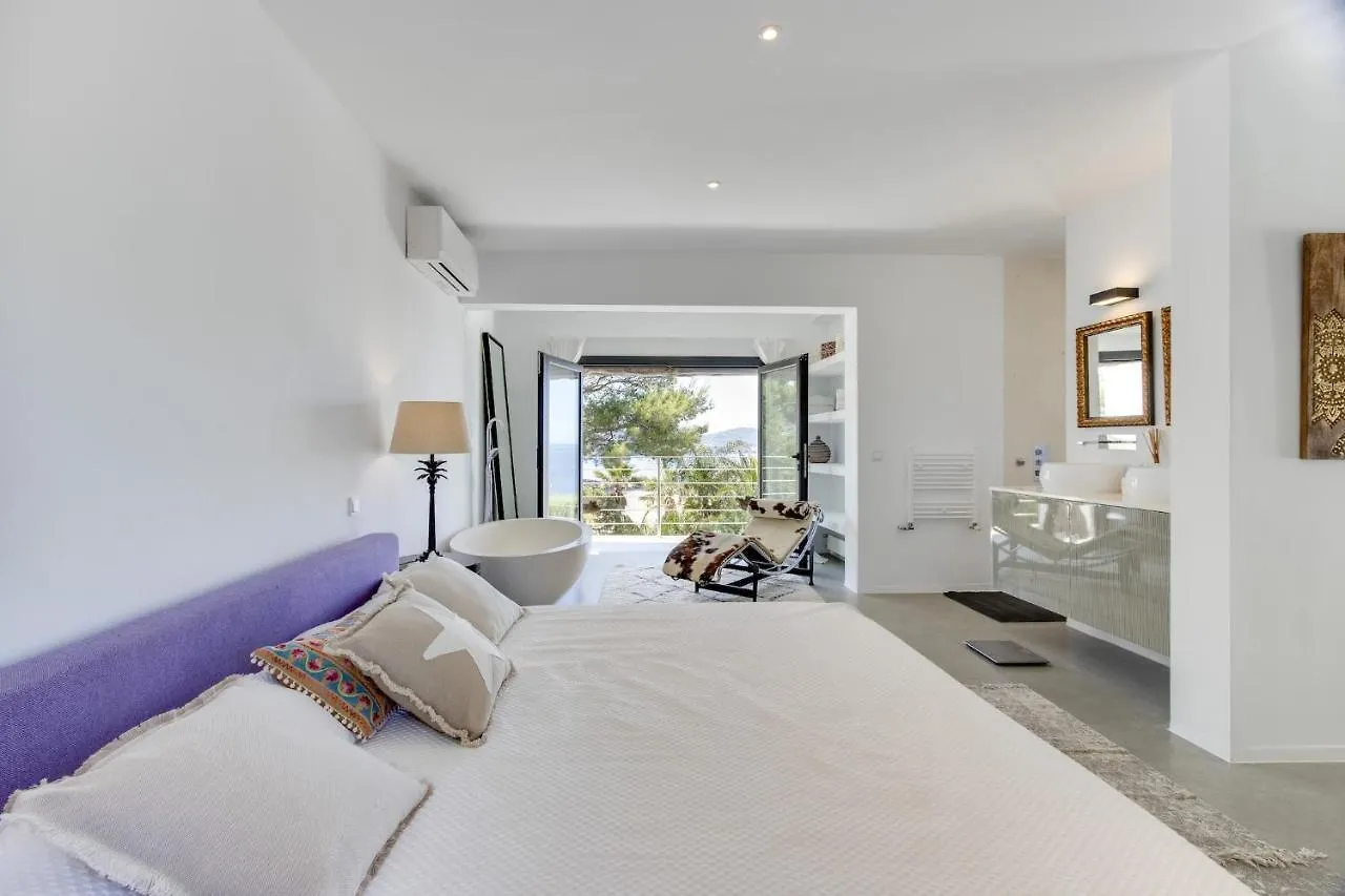 Magical Ibizan Villa Walking Distance To The Beach Es Vedra Style 6 Bedrooms Fabulous Sea Views San Jose  San José