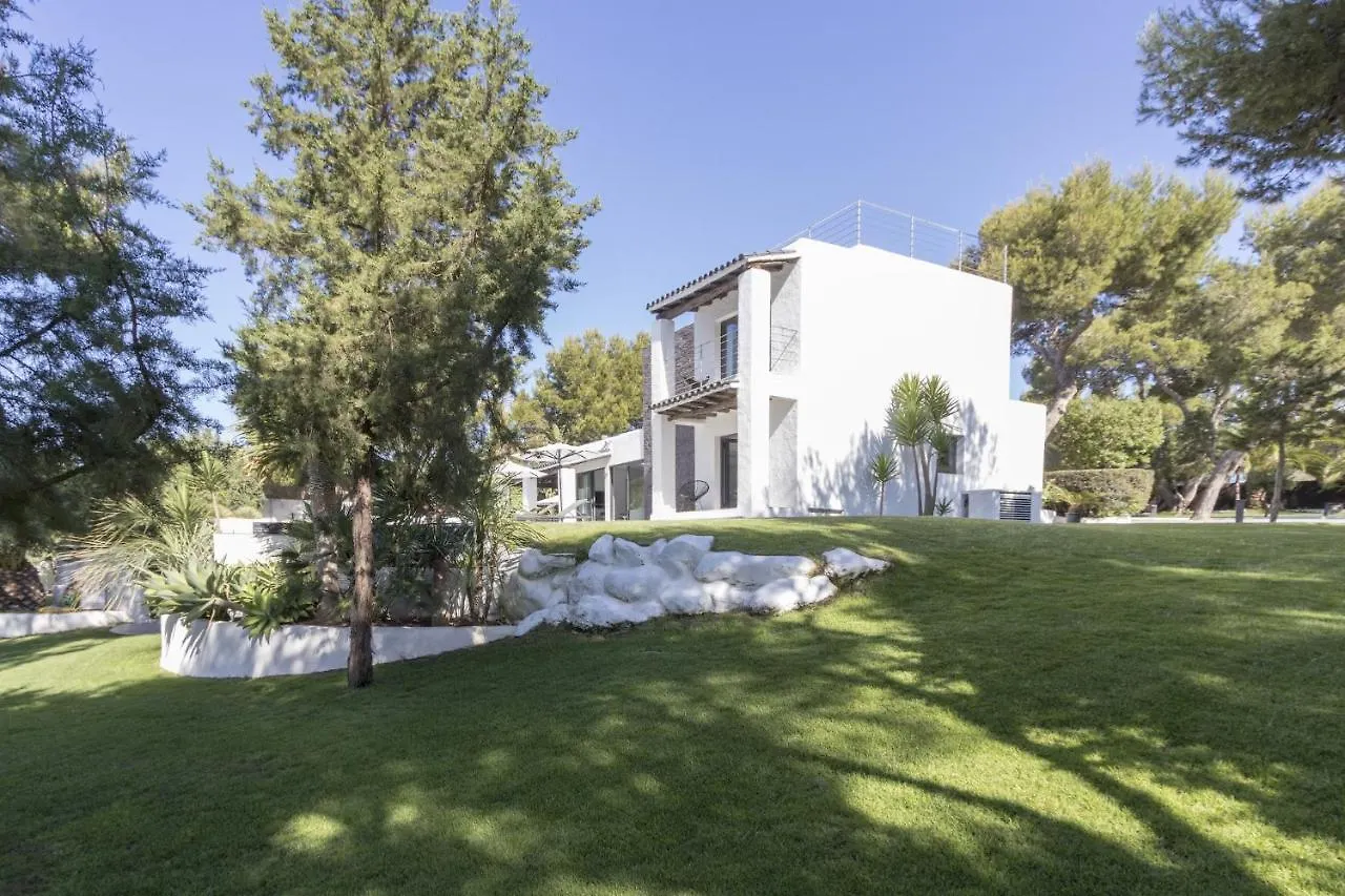 Magical Ibizan Villa Walking Distance To The Beach Es Vedra Style 6 Bedrooms Fabulous Sea Views San Jose